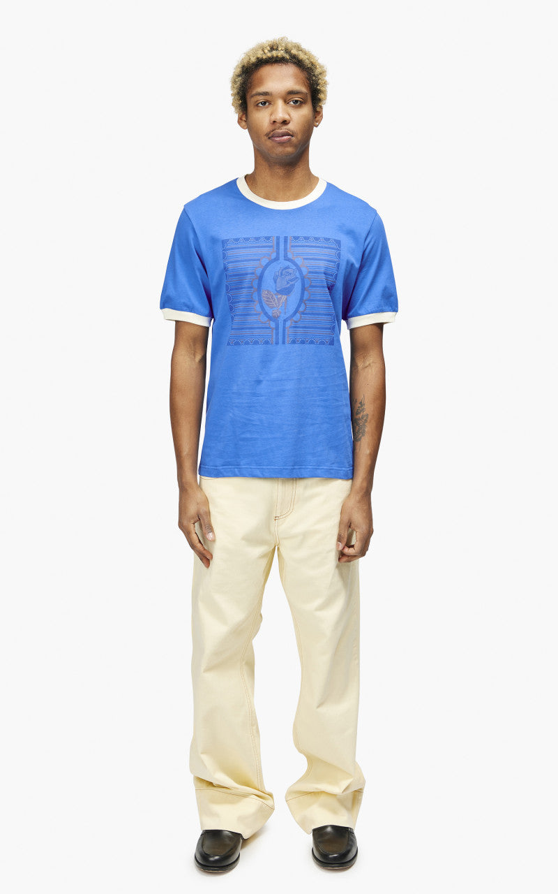 Wales Bonner Essence Tee Blue