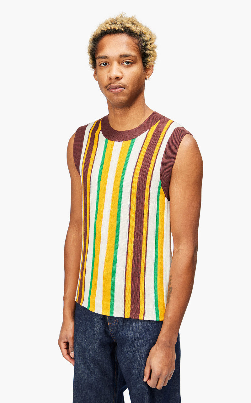 Wales Bonner Scale Tank Multi/Brown