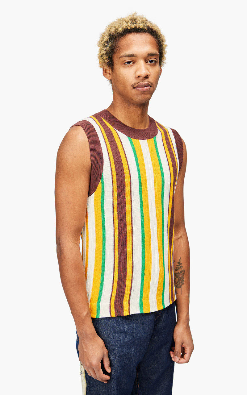 Wales Bonner Scale Tank Multi/Brown