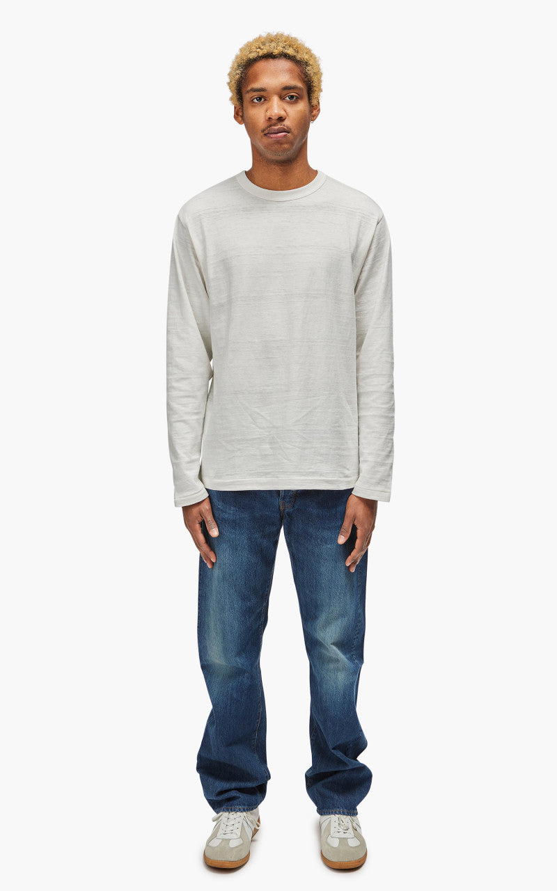 Warehouse & Co. Lot 5906 Long Sleeve T-Shirt Off White