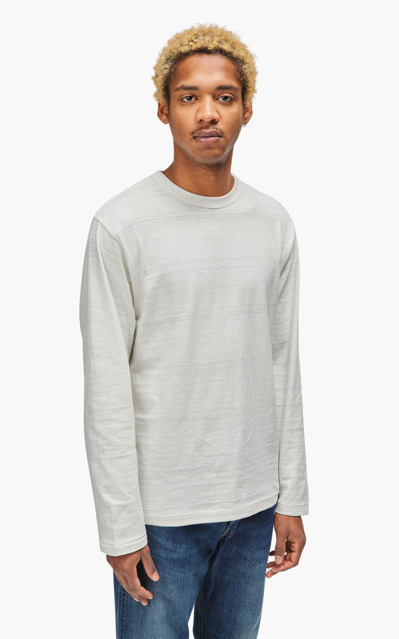Warehouse & Co. Lot 5906 Long Sleeve T-Shirt Off White