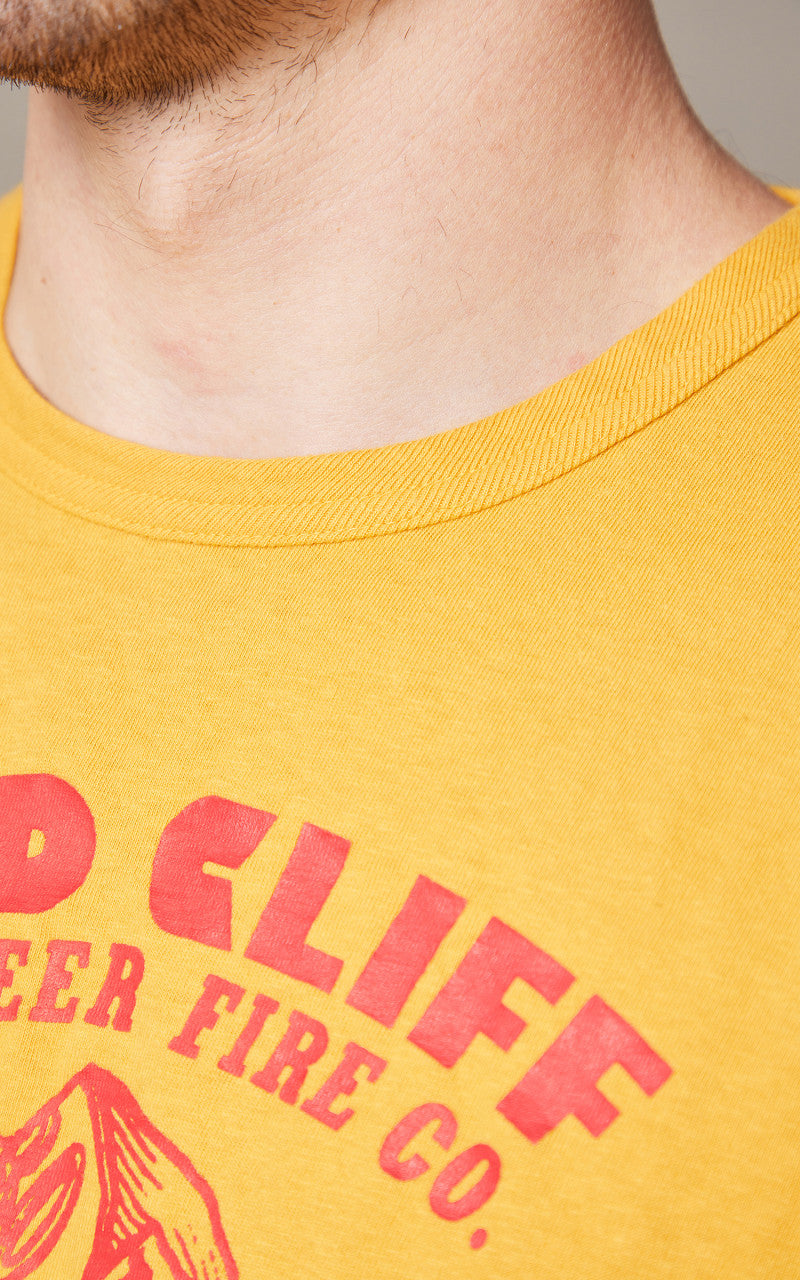 Warehouse & Co. Lot 4064 Ford Cliff T-Shirt Yellow