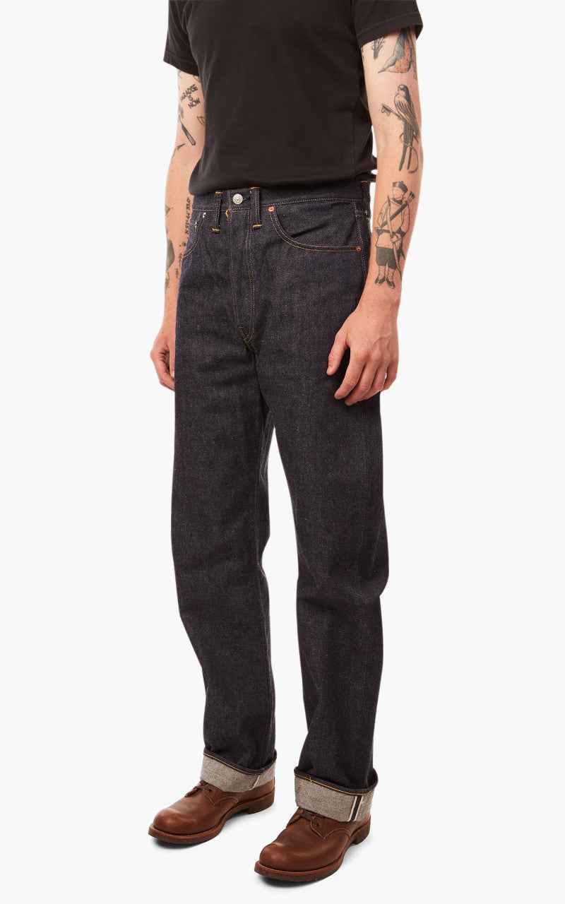 Warehouse & Co. Lot 1001XX 1947 Model Jeans Unwashed Indigo