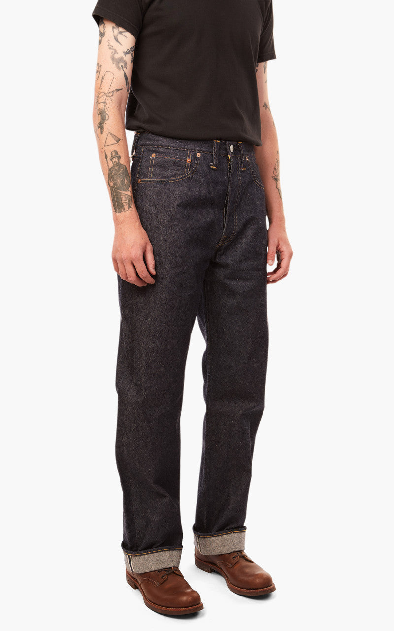 Warehouse & Co. Lot 1001XX 1947 Model Jeans Unwashed Indigo