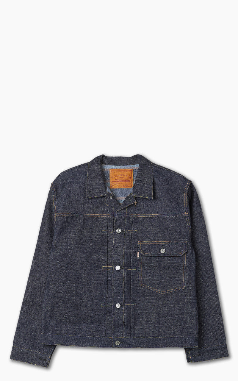 ワンウォッシュ WAREHOUSE & CO. 2001XX 1ST TYPE Warehouse & Co. Lot 2001XX 1st Type Blanket Lined Denim Jacket Indigo