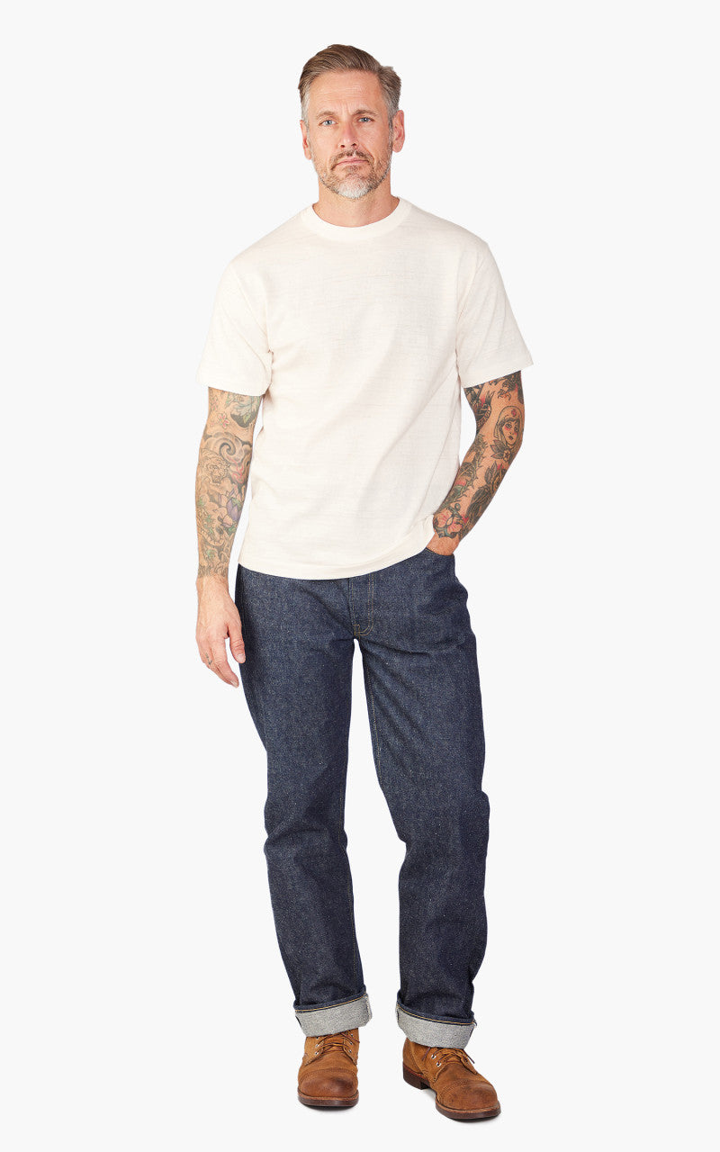 Warehouse & Co. Lot 4601 Plain T-Shirt Offwhite