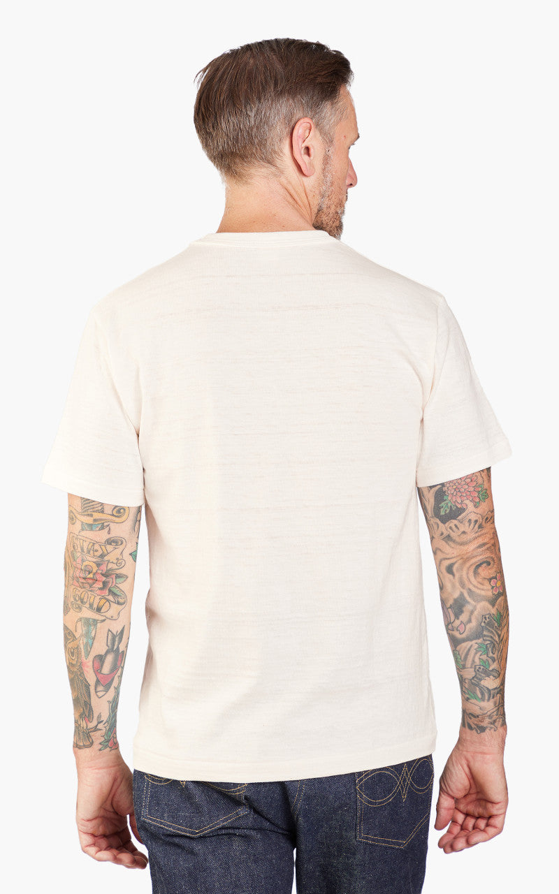 Warehouse & Co. Lot 4601 Plain T-Shirt Offwhite