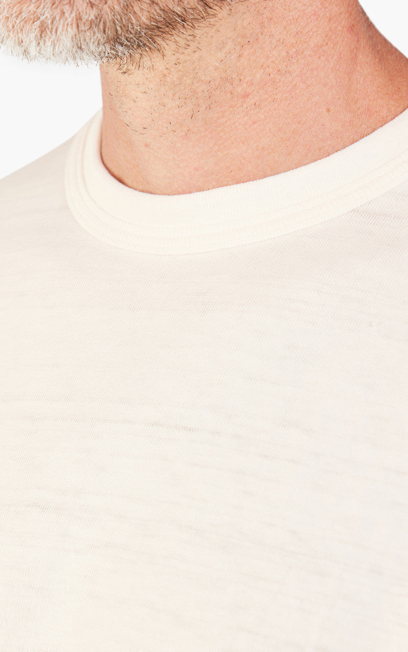 Warehouse & Co. Lot 4601 Plain T-Shirt Offwhite