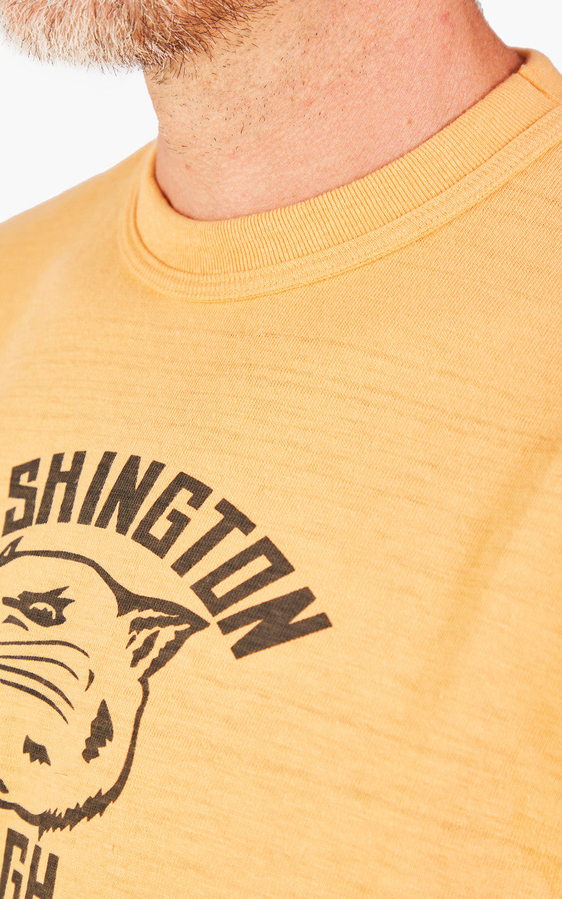 Warehouse & Co. Lot 4601 Washington T-Shirt Orange