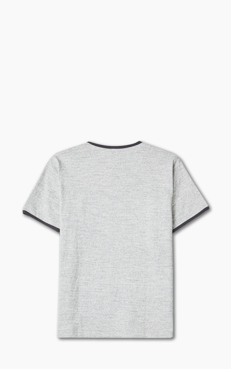 Warehouse & Co. Lot 4059 Ringer Tee No Print Heather Grey/Sumikuro