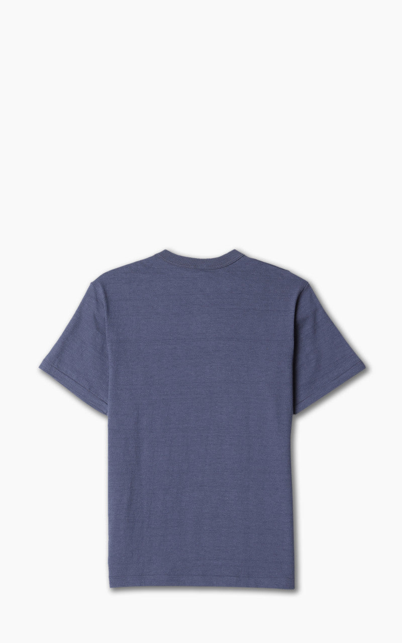 Warehouse & Co. 4082 One Button Henley T-Shirt Eggplant
