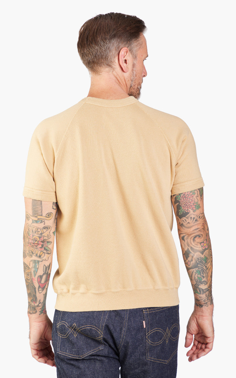 Warehouse & Co. Lot 4084 Half Sleeve Sweatshirt ZTA Dark Beige