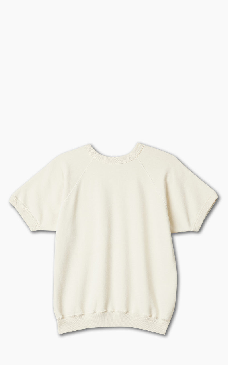 Warehouse & Co. Lot 4085 Short Sleeve Pocket Sweatshirt Cream