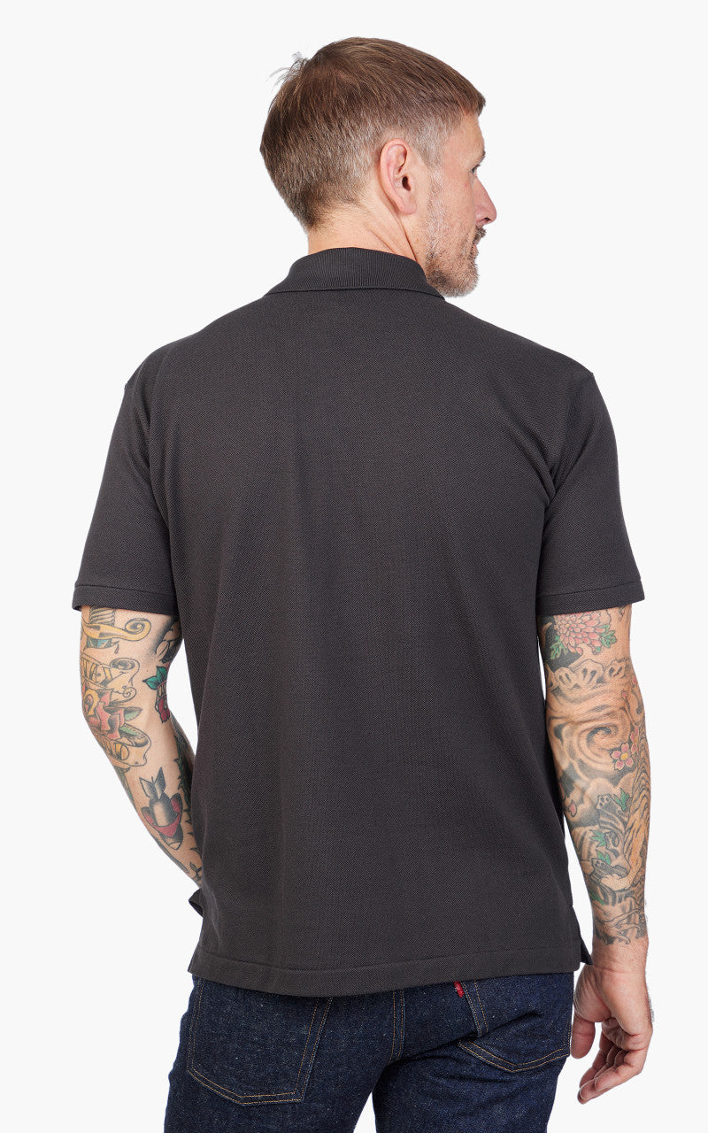 Warehouse & Co. Lot 4090 Pique Polo Shirt Jaguar Black