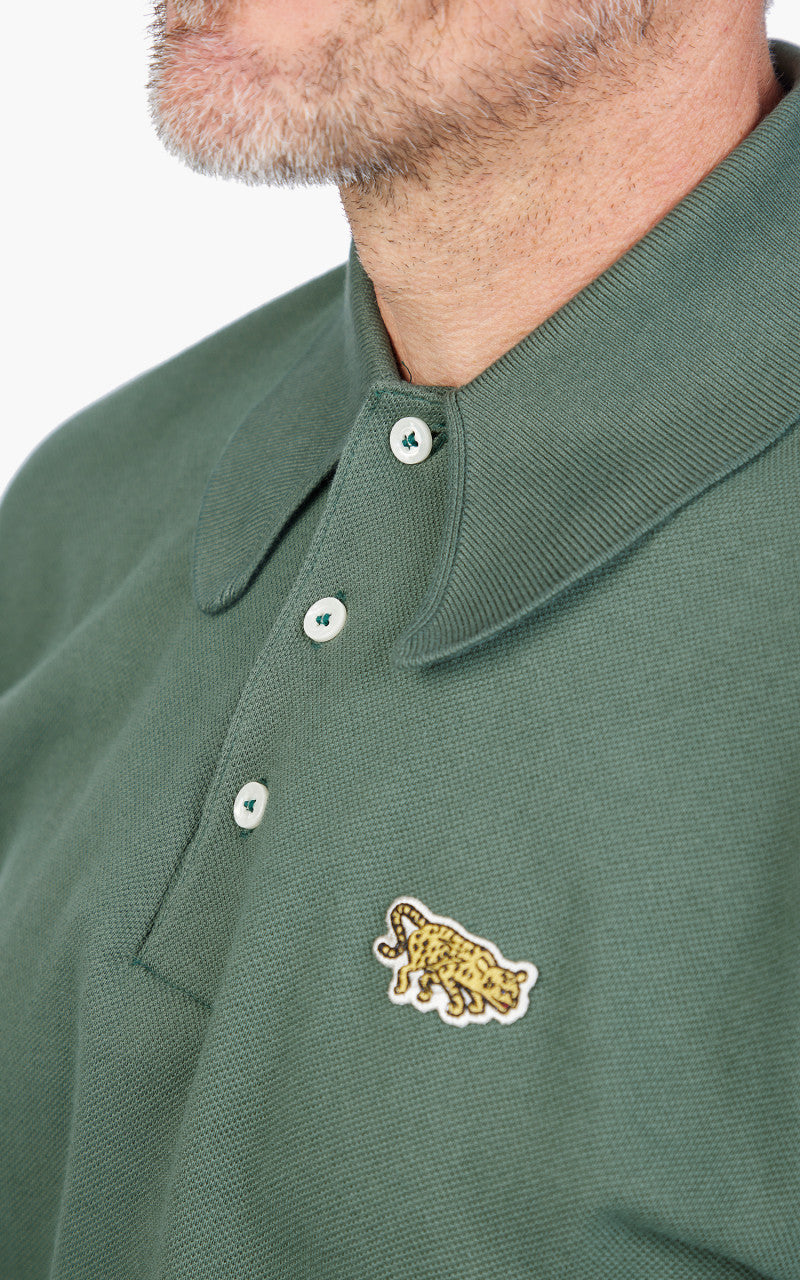 Warehouse & Co. Lot 4090 Pique Polo Shirt Jaguar Green