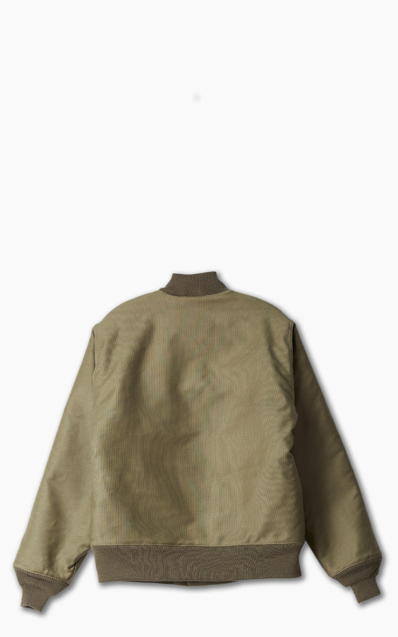 Warehouse & Co. 2180 NAF 1168 Aviator And Ground Crew Jacket Khaki