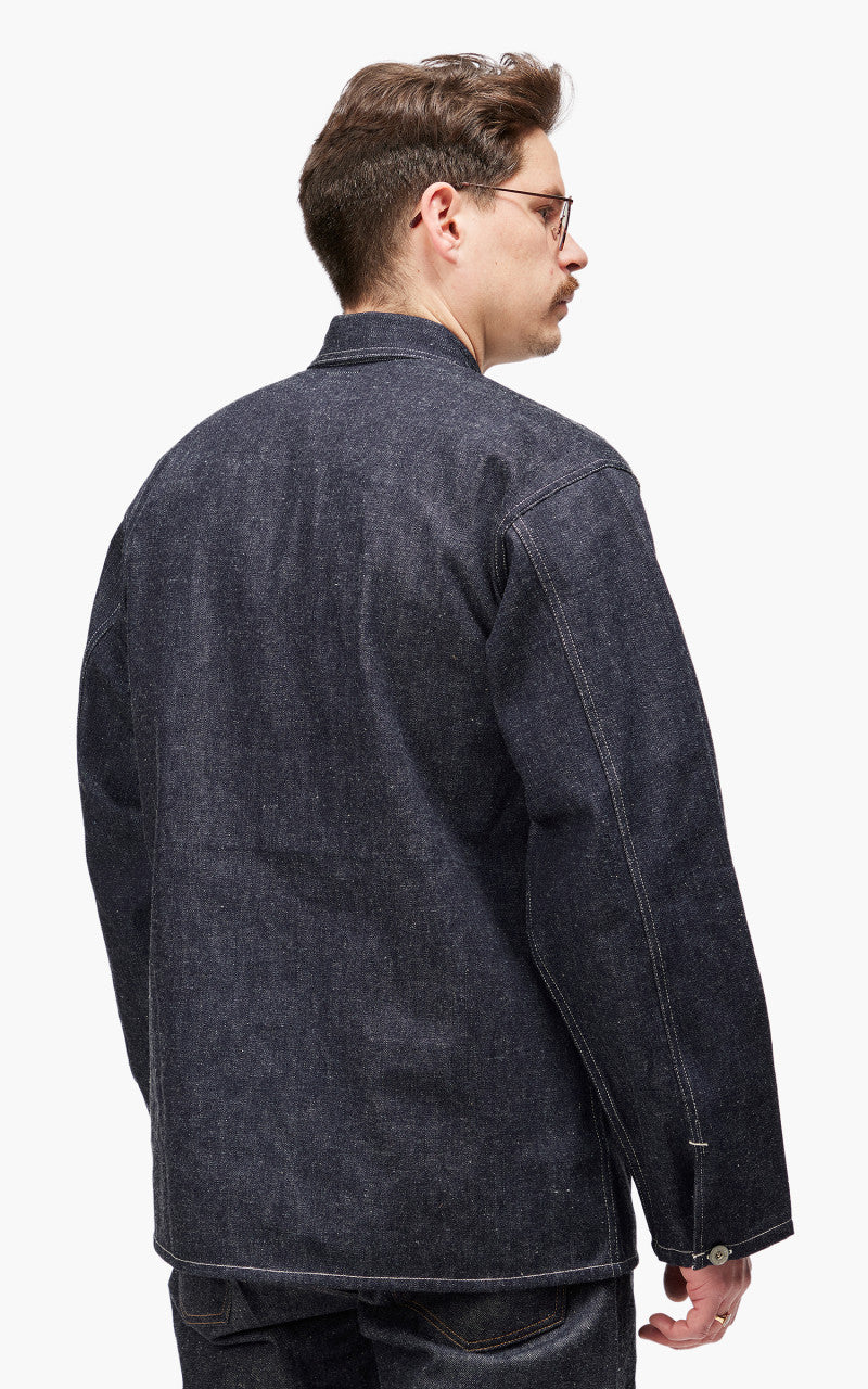 Warehouse & Co. 2187 U.S. Army Denim Pullover Indigo Denim