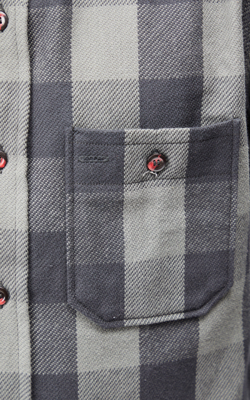 Warehouse & Co. 3104 Flannel Shirt Charcoal