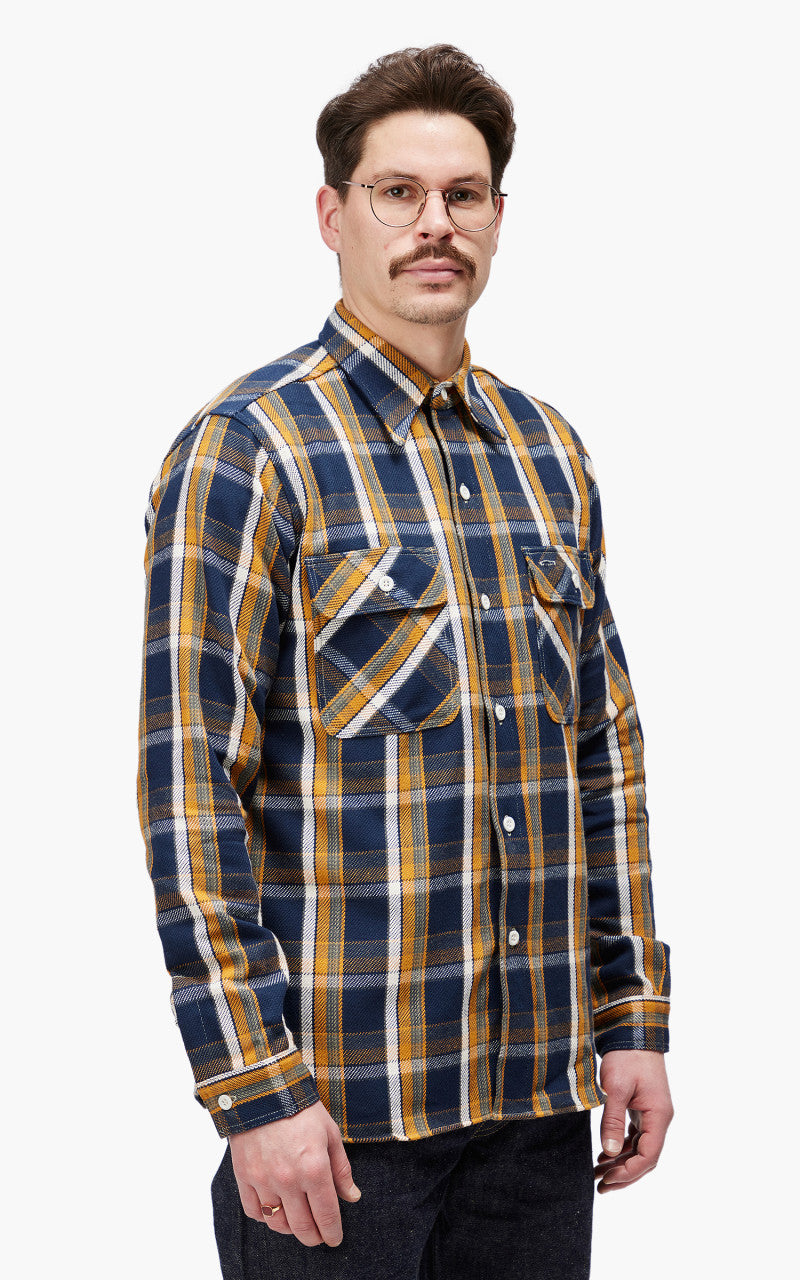 Warehouse & Co. 3104 Flannel Shirt Navy