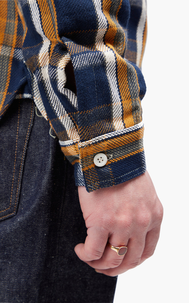 Warehouse & Co. 3104 Flannel Shirt Navy