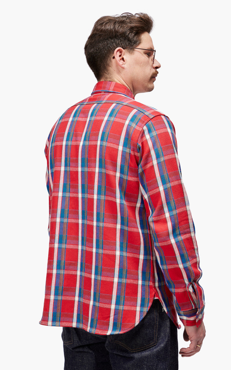 Warehouse & Co. 3104 Flannel Shirt Red
