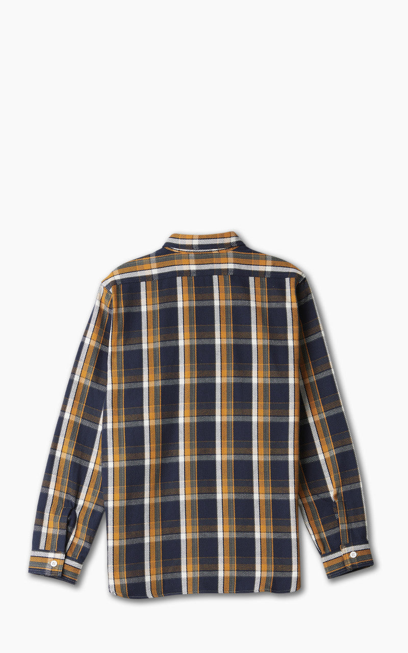 Warehouse & Co. 3104 Flannel Shirt Navy