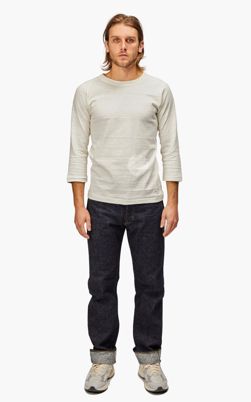 Warehouse & Co. Lot 4049 Three Quarter Freedom T-Shirt Cream