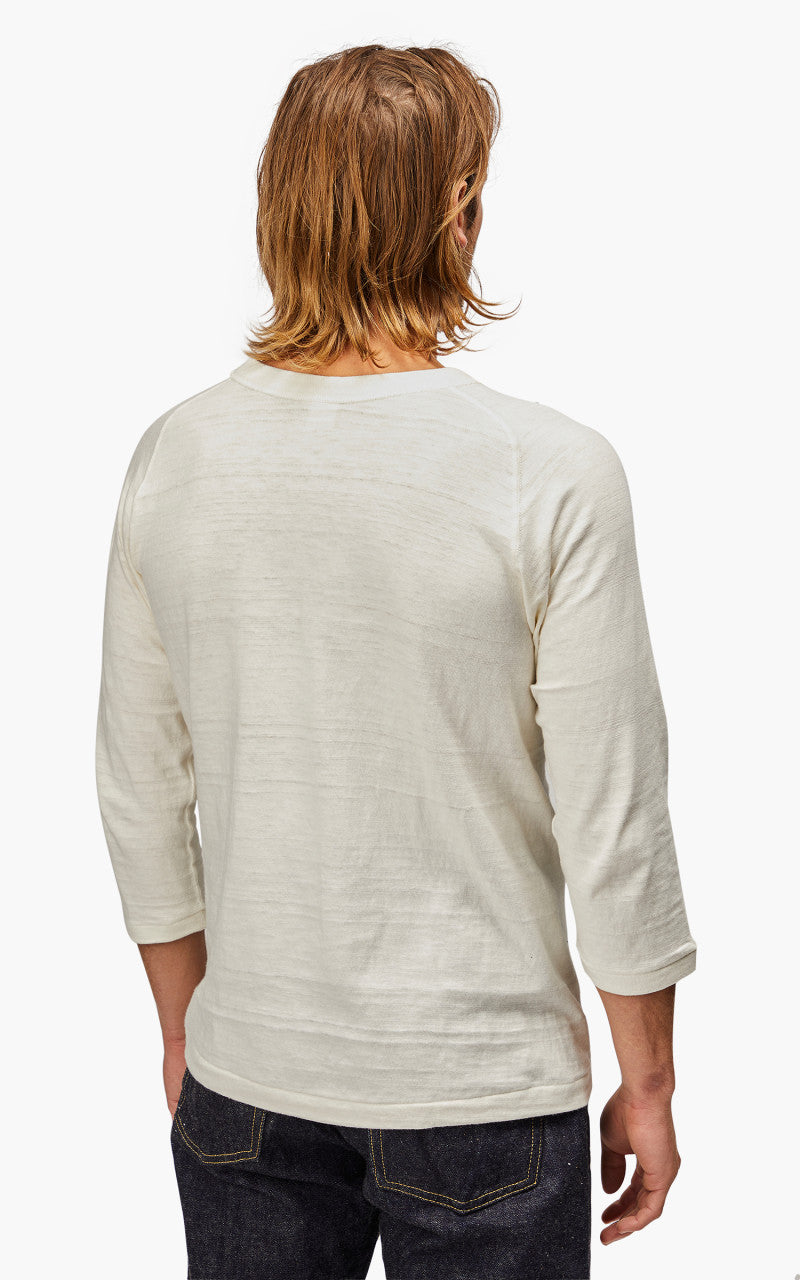 Warehouse & Co. Lot 4049 Three Quarter Freedom T-Shirt Cream