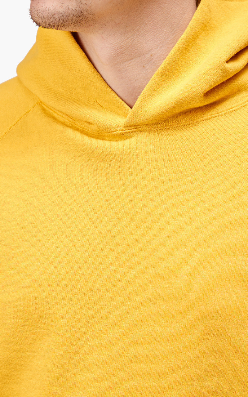 Warehouse & Co. 462 No Print Hoodie Yellow