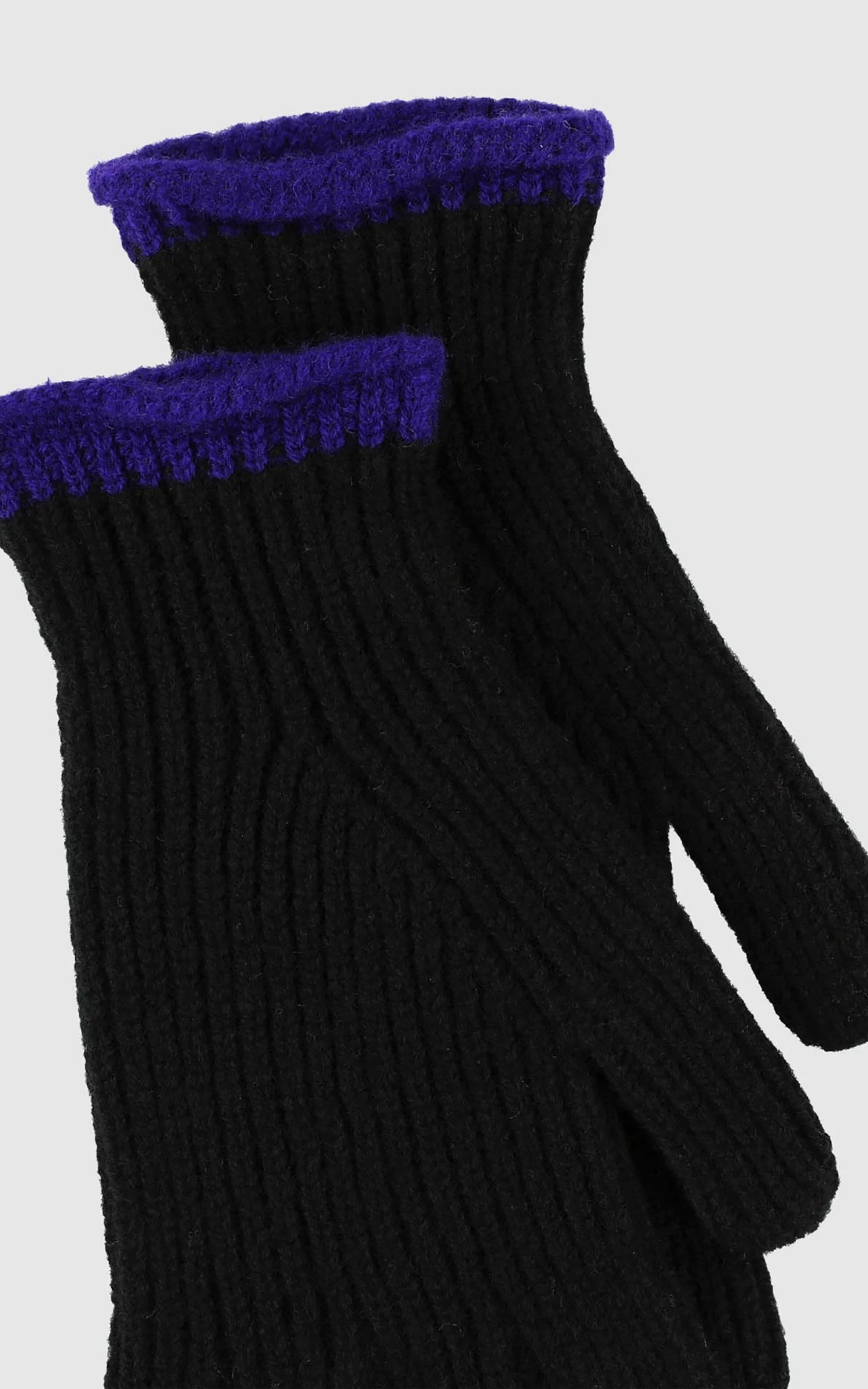 Howlin' Wind It Up Ribbed Gloves Black