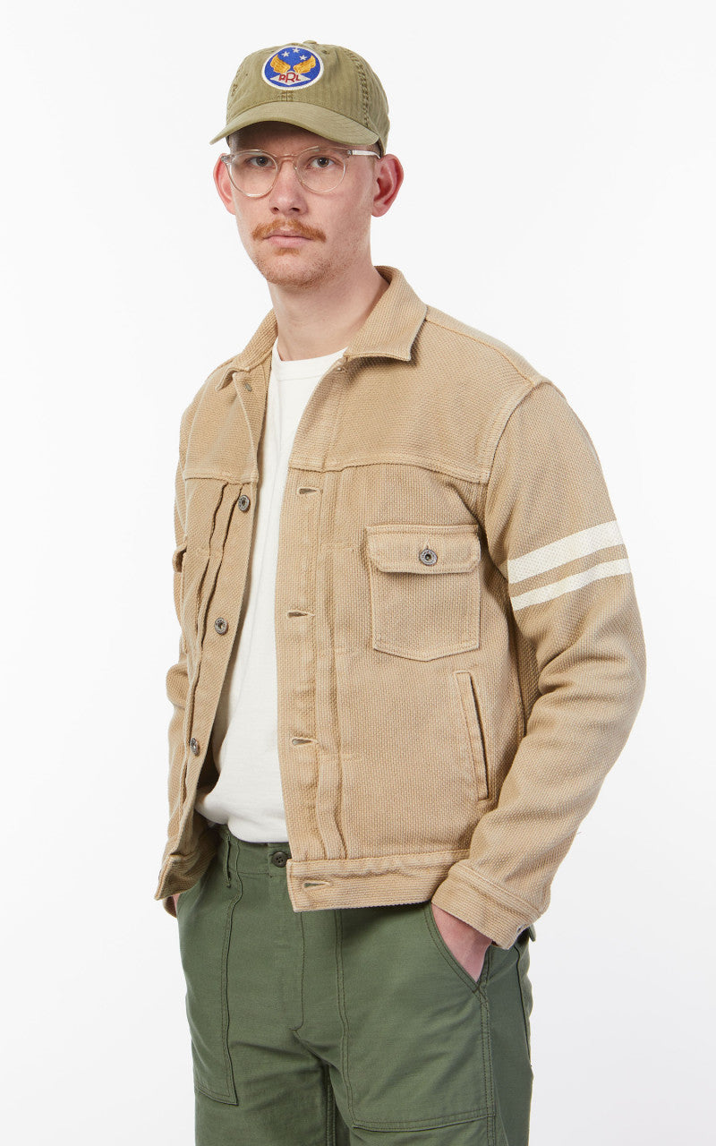 RRL Winged-Logo Baseball Cap Garment-Dyed Brewster Green