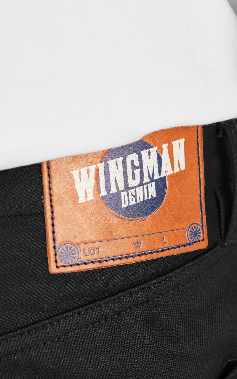 Wingman Denim Kuroda Jeans Selvedge Black 14oz