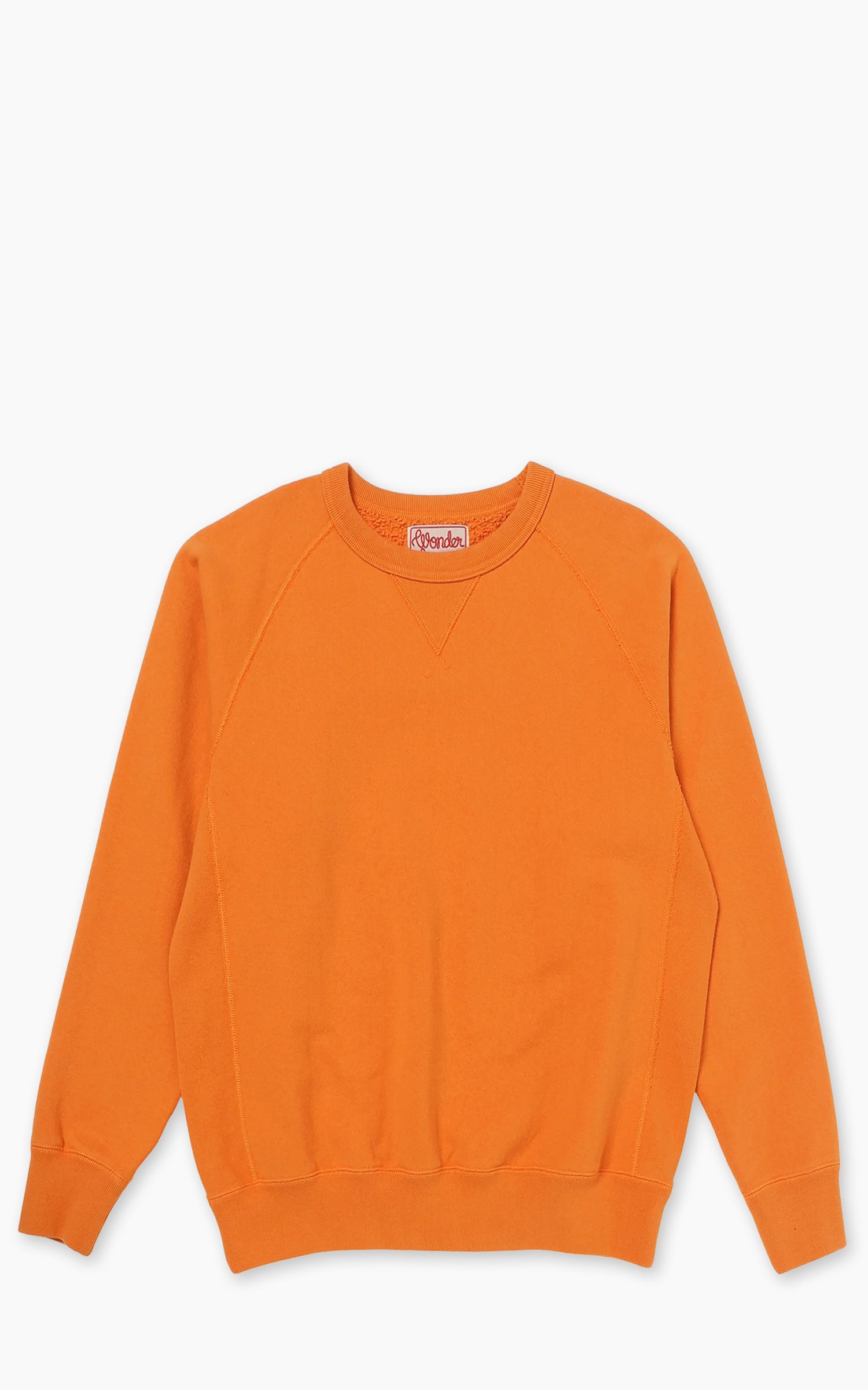 Wonder Looper Pullover Crewneck Super Looper French Terry Orange