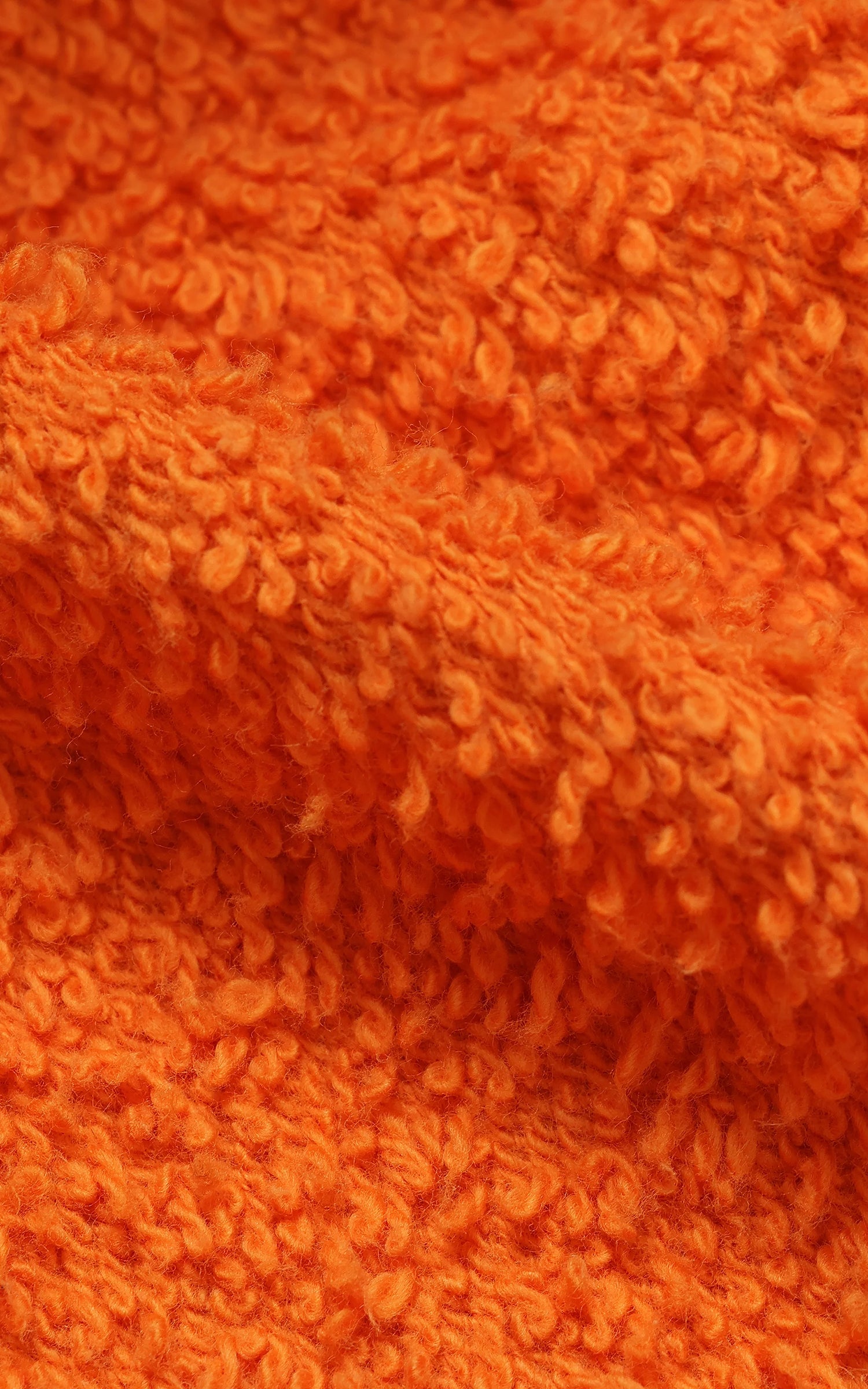 Wonder Looper Pullover Crewneck Super Looper French Terry Orange