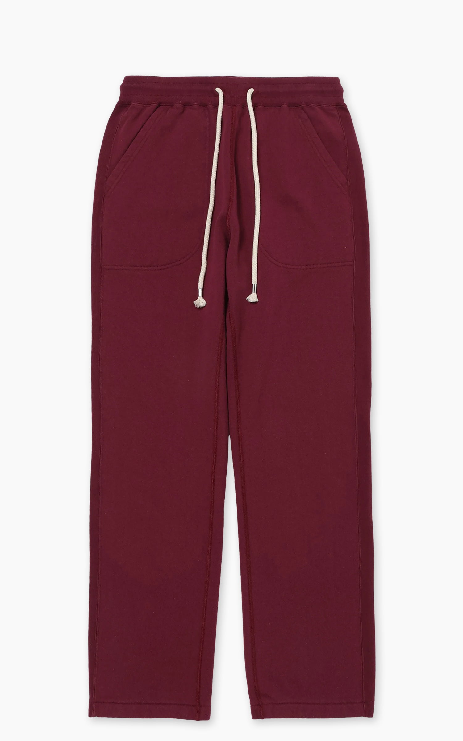 Wonder Looper Sweatpants Super Looper French Terry Burgundy