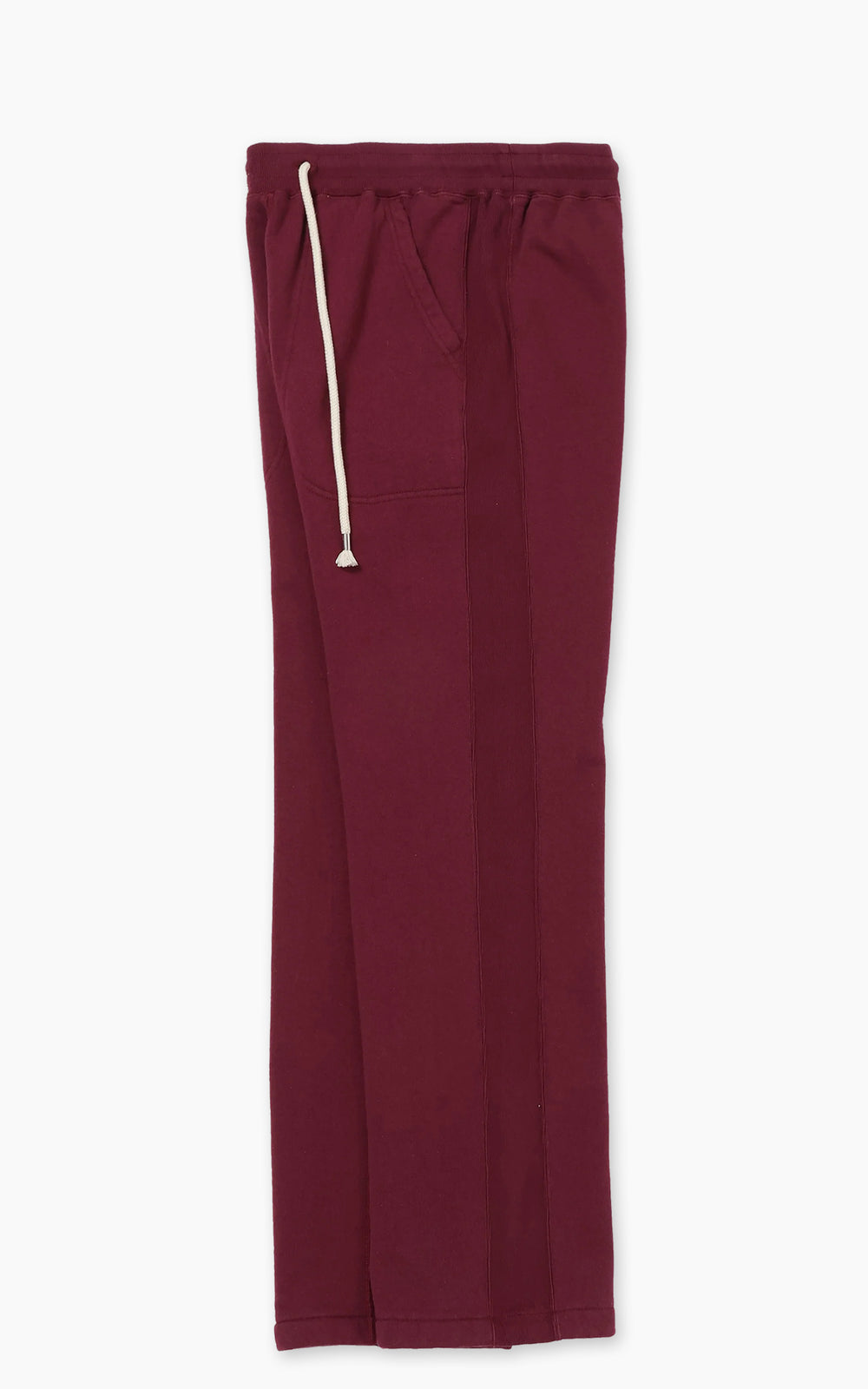 Wonder Looper Sweatpants Super Looper French Terry Burgundy