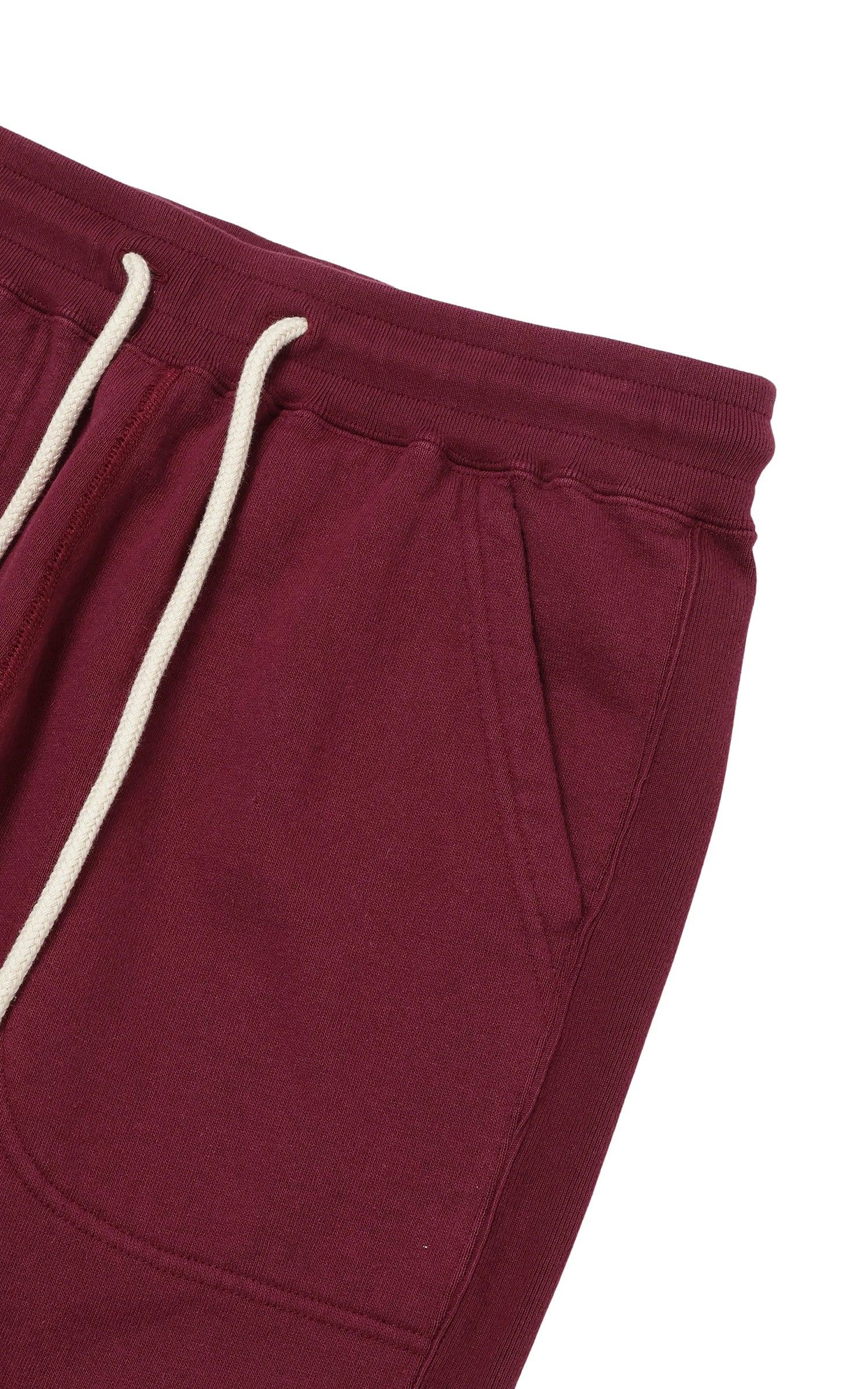 Wonder Looper Sweatpants Super Looper French Terry Burgundy