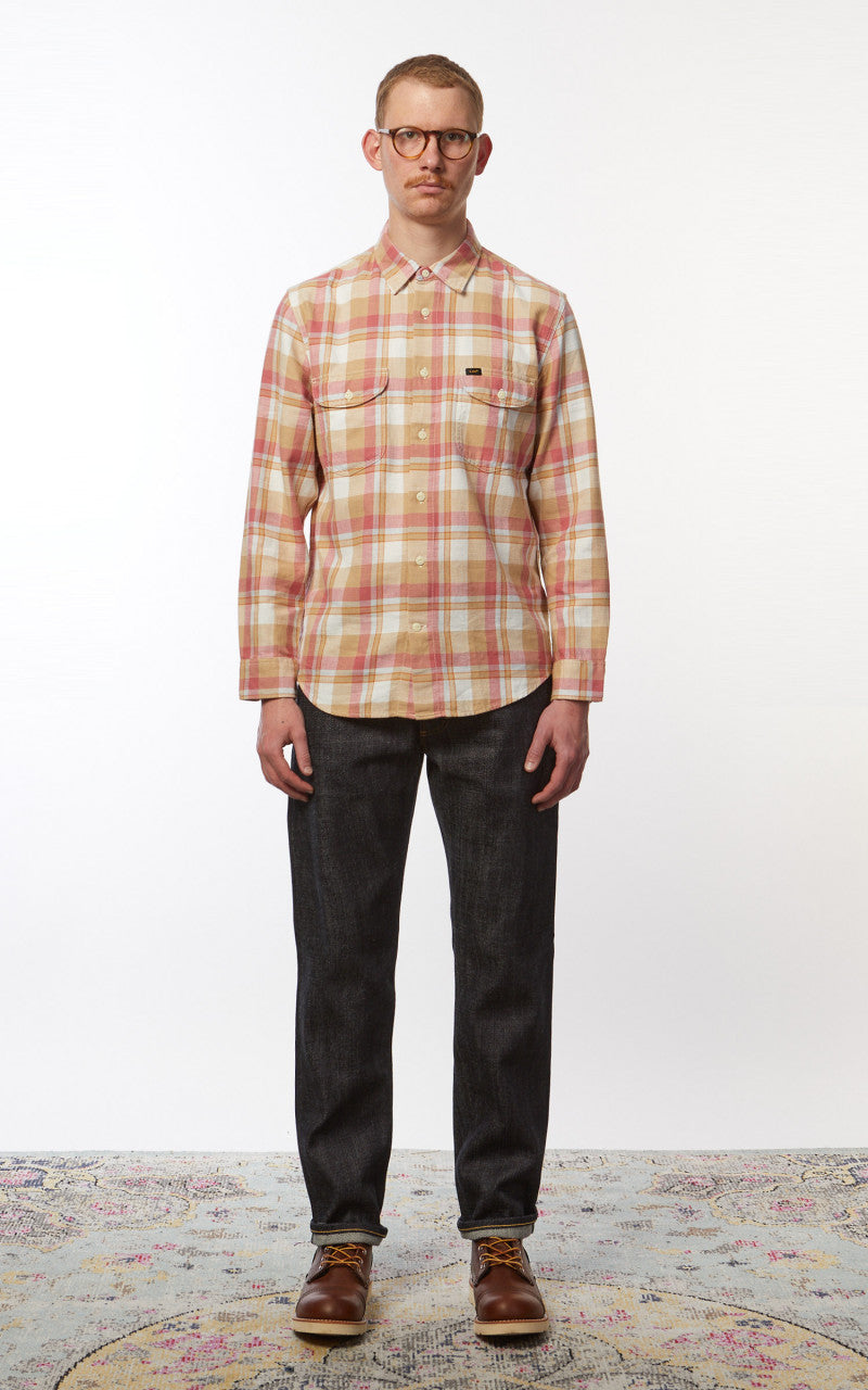 Lee Worker Shirt Rust