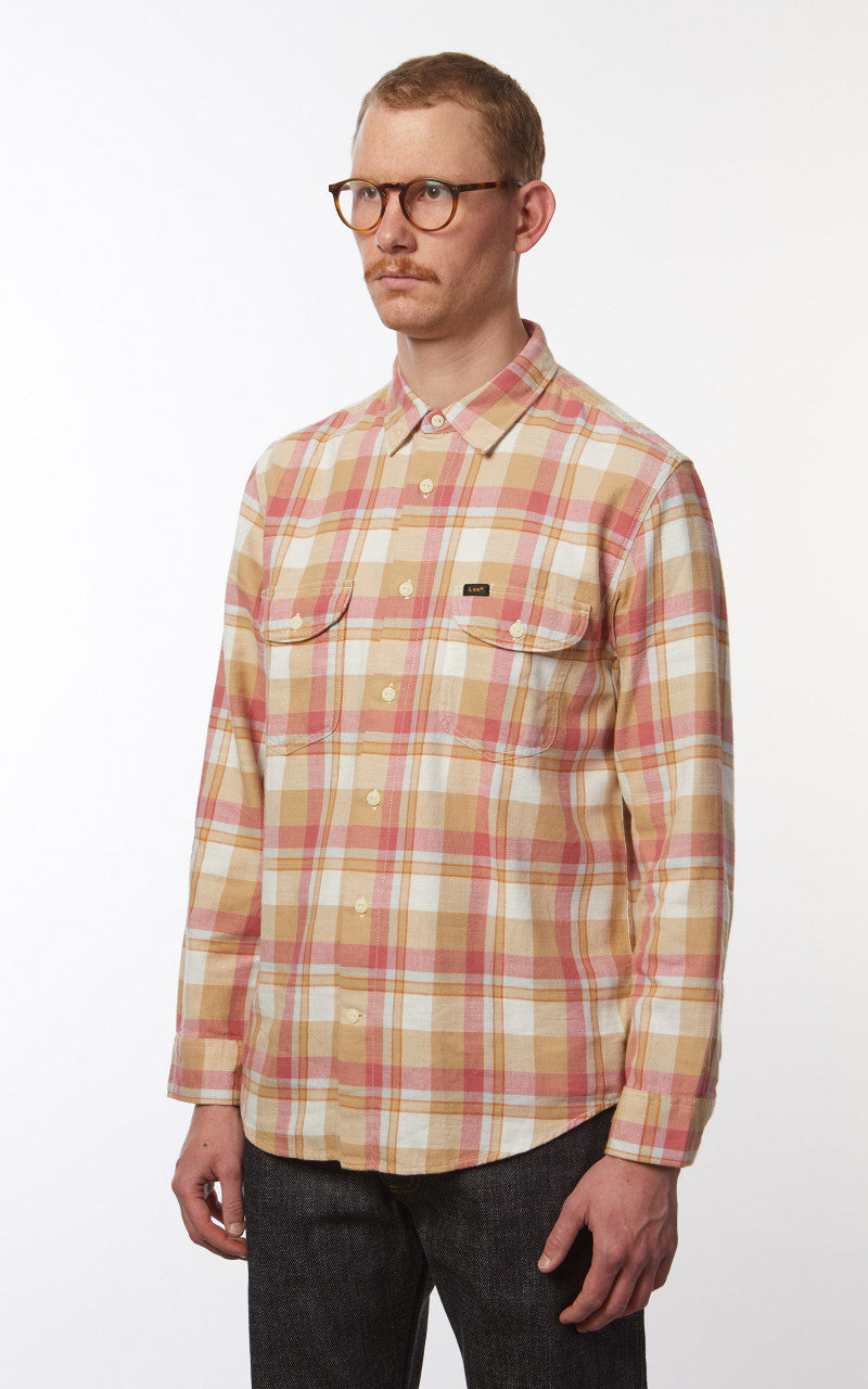 Lee Worker Shirt Rust