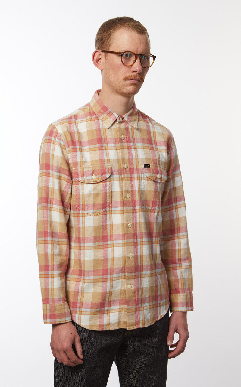 Lee Worker Shirt Rust