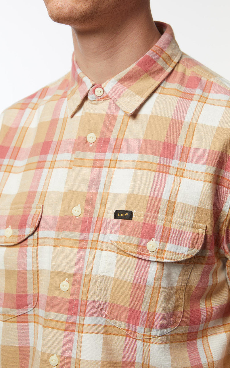 Lee Worker Shirt Rust