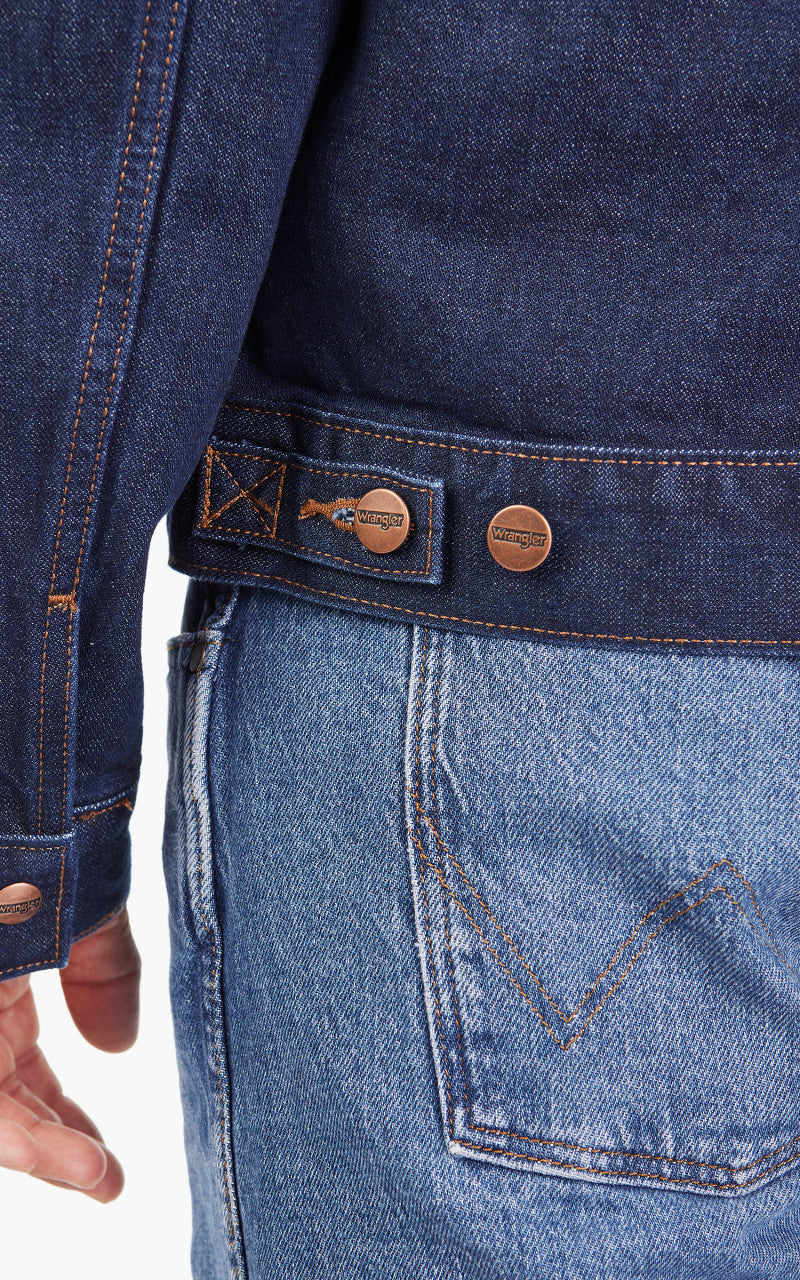 Wrangler Indigood Icons 124MJ Western Jacket Rinse