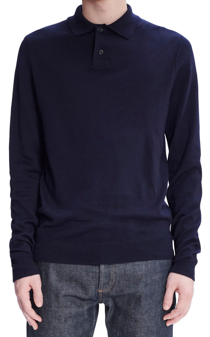 A.P.C. Jerry Polo Shirt Dark Navy