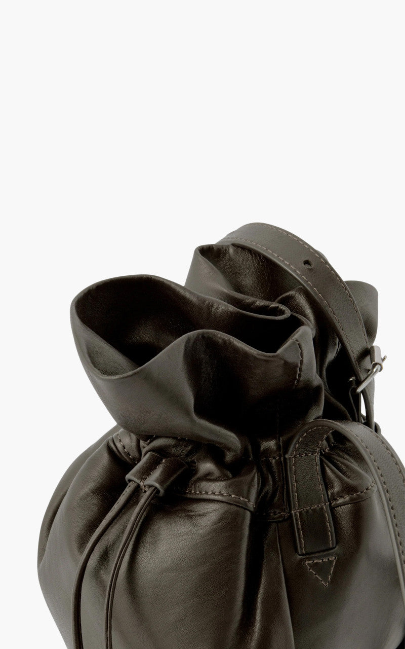 Lemaire Glove Purse Midnight Brown