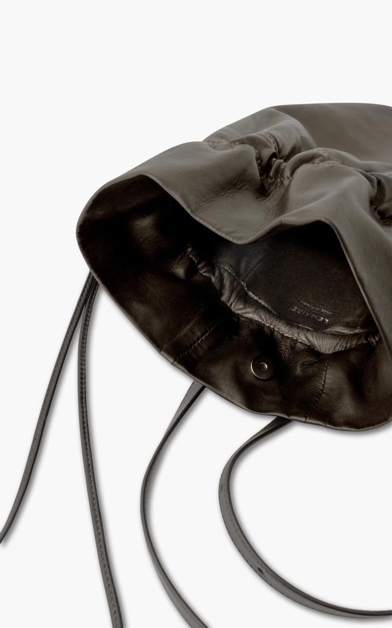 Lemaire Glove Purse Midnight Brown