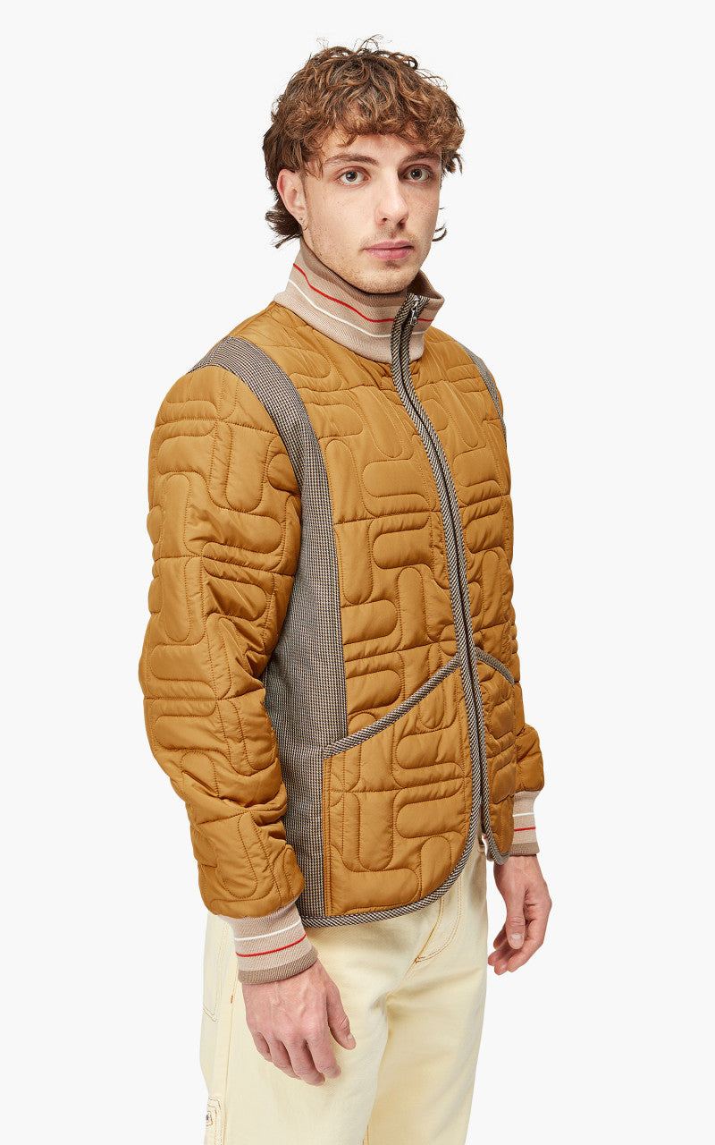 Wales Bonner Expression Zip Up Jacket Sand