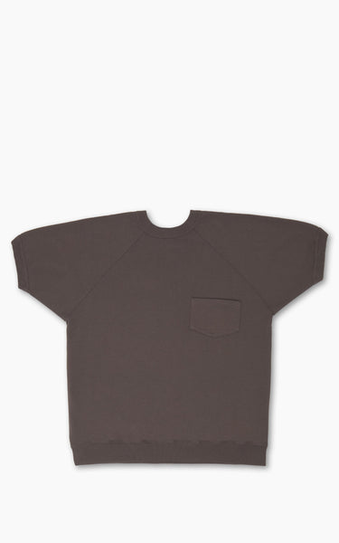 Warehouse & Co. Lot 4105 Short Sleeve Pocket Sweatshirt Charcoal