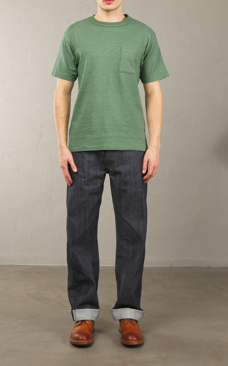 Warehouse & Co. Lot 4601P Pocket T-Shirt MC Green