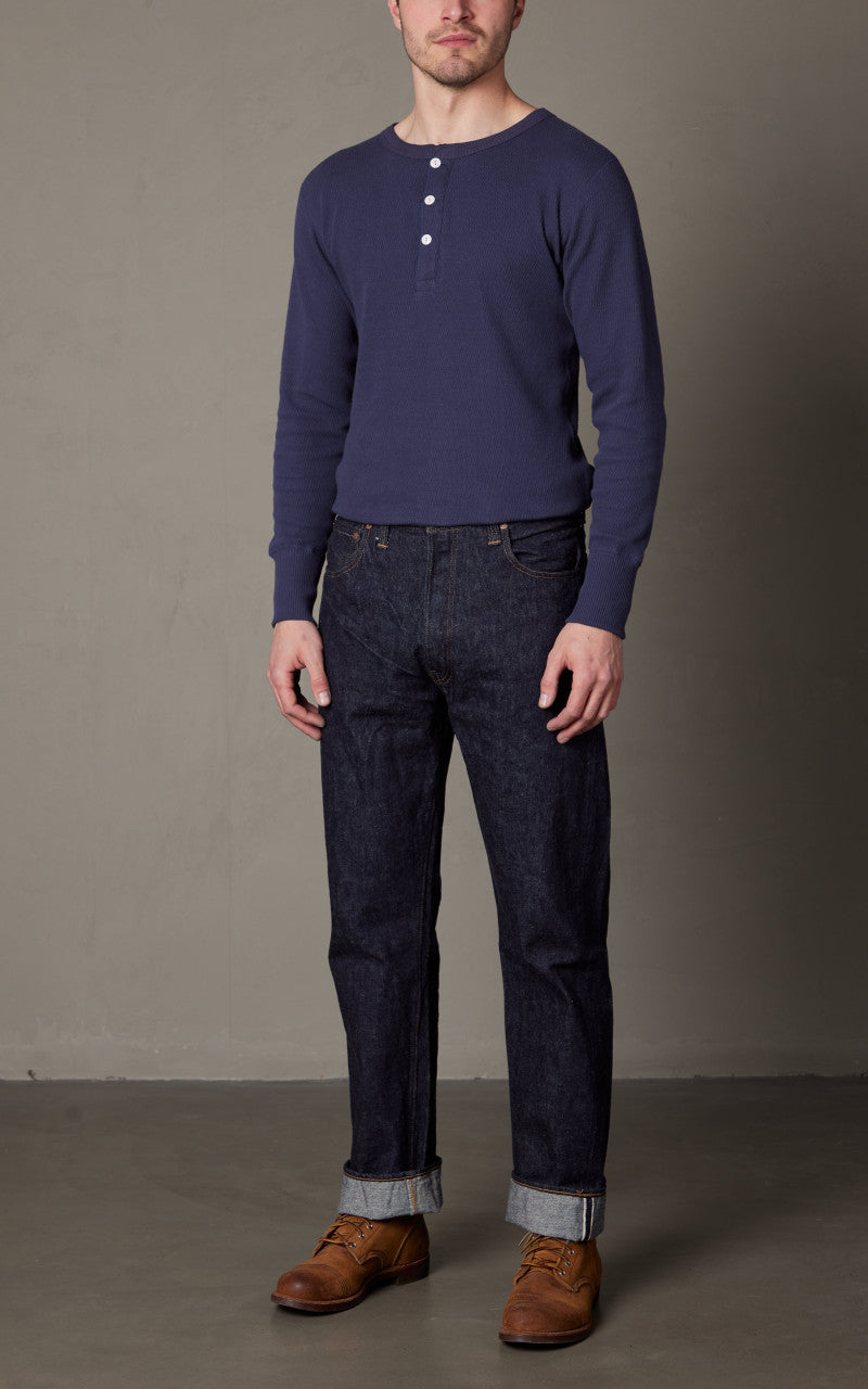 Warehouse & Co. Lot DD-1001XX 1947 Model "Duck Digger" Jeans One Wash Indigo