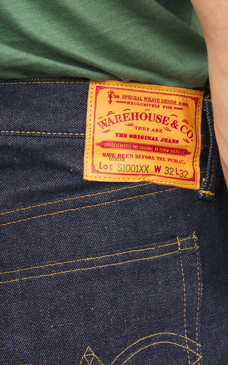 Warehouse & Co. Lot S1001XX 1946 Model Jeans Selvedge Jeans Indigo 13.5oz